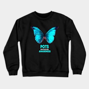 POTS Postural Orthostatic Tachycardia Syndrome Awareness Crewneck Sweatshirt